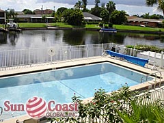 Sunrise Bay Community Pool and Canal